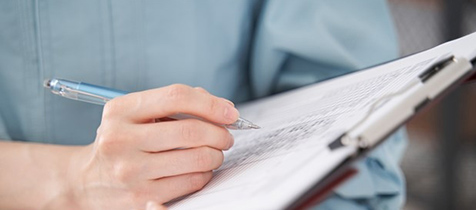 見積もりの写真